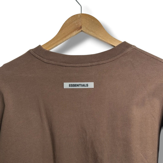 Essentials Graphic T-shirt Brown Small