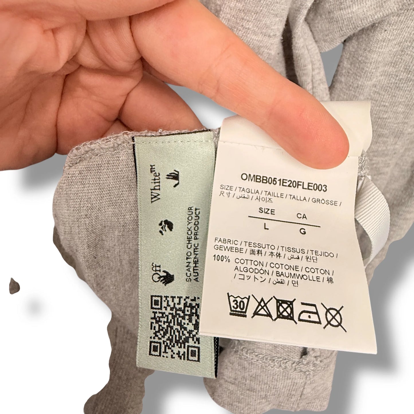 Vintage Off-white Hoodie