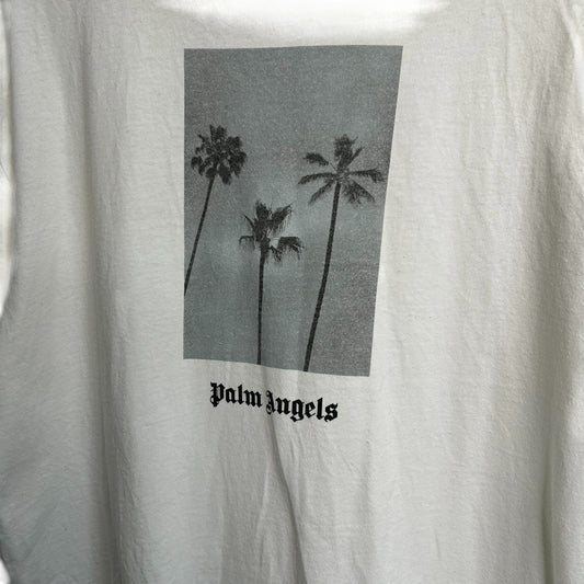 Palm Angels Graphic T-shirt White Medium