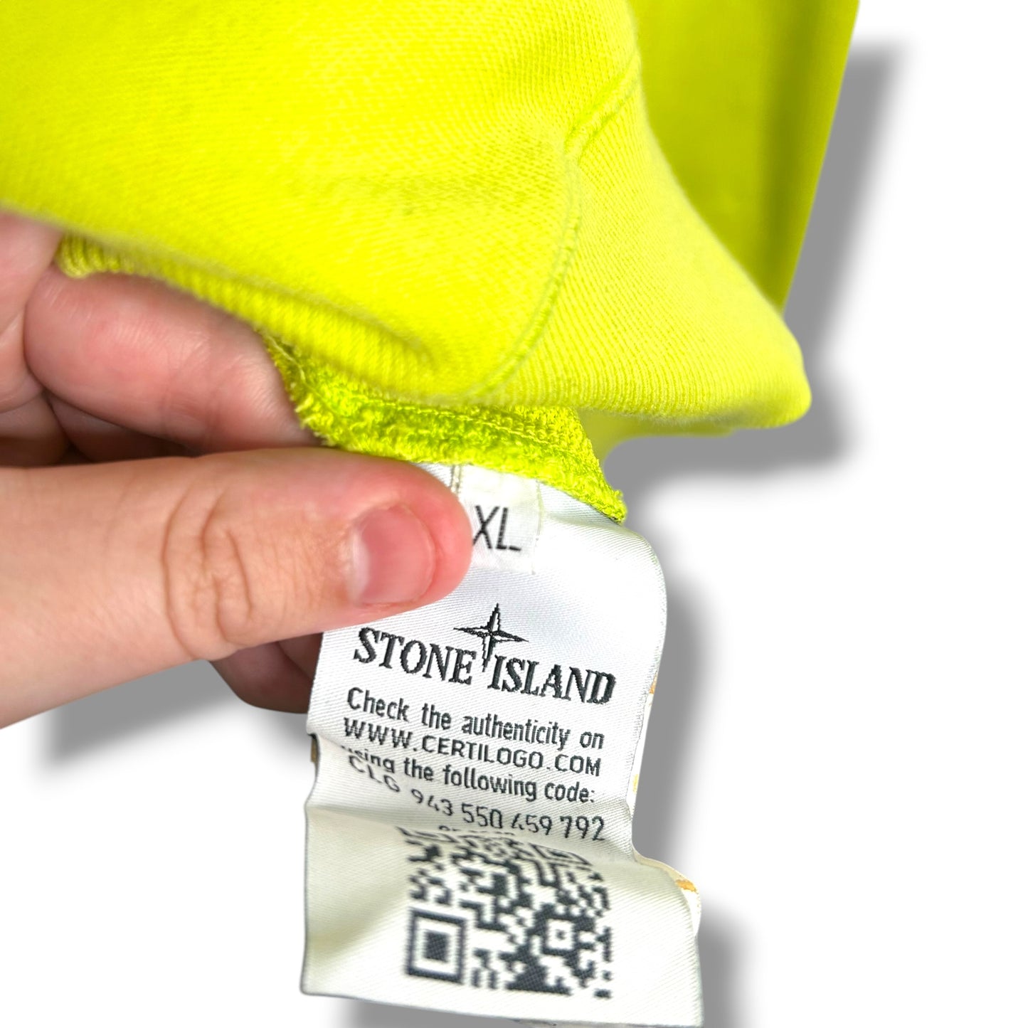 Stone Island Sweatshirt Neon XL