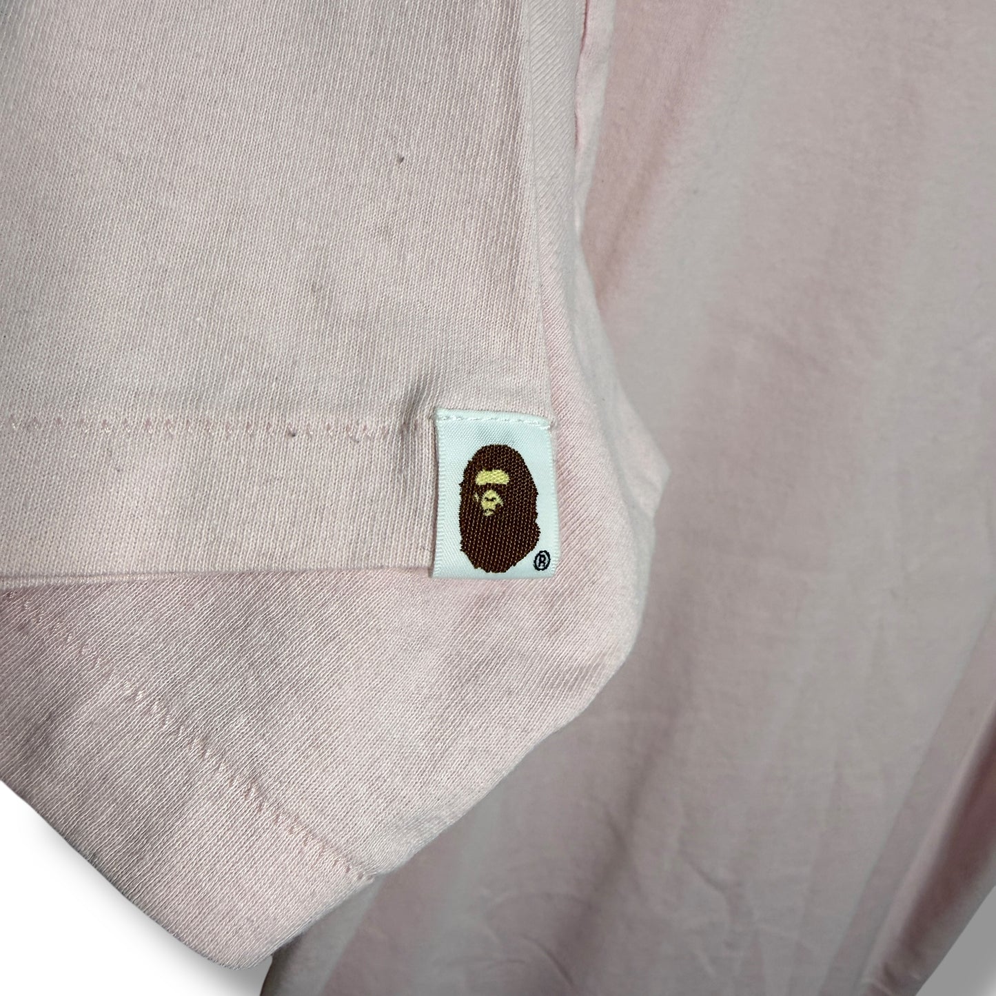A Bathing Ape Graphic T-shirt Pink
