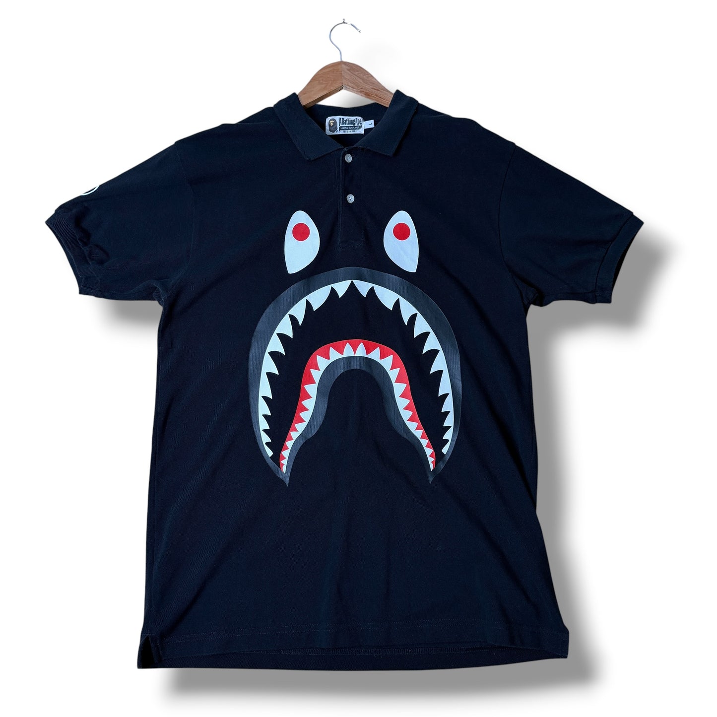 A Bathing Ape Polo Shirt Black