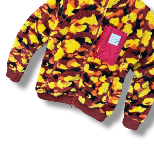 A BATHING APE full zip Hoodie, fury Multi, Medium