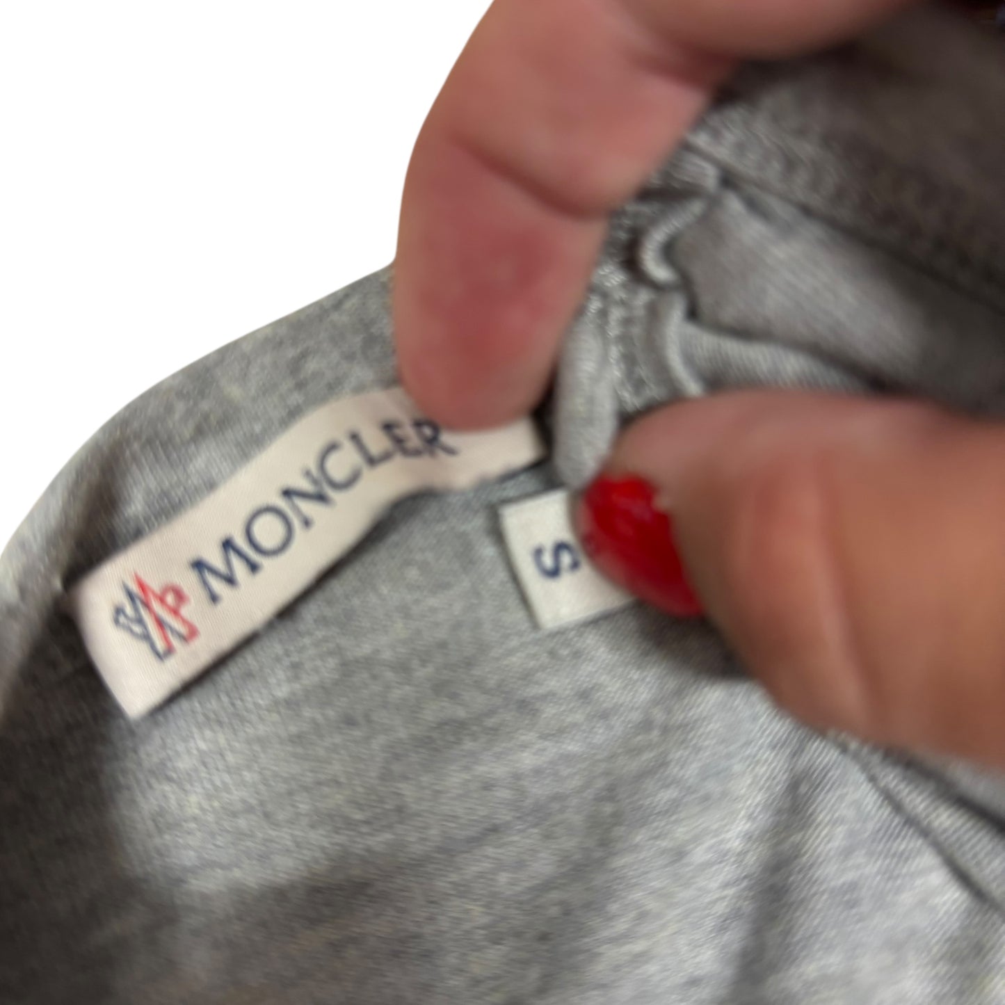 Moncler t-shirt, small, grey