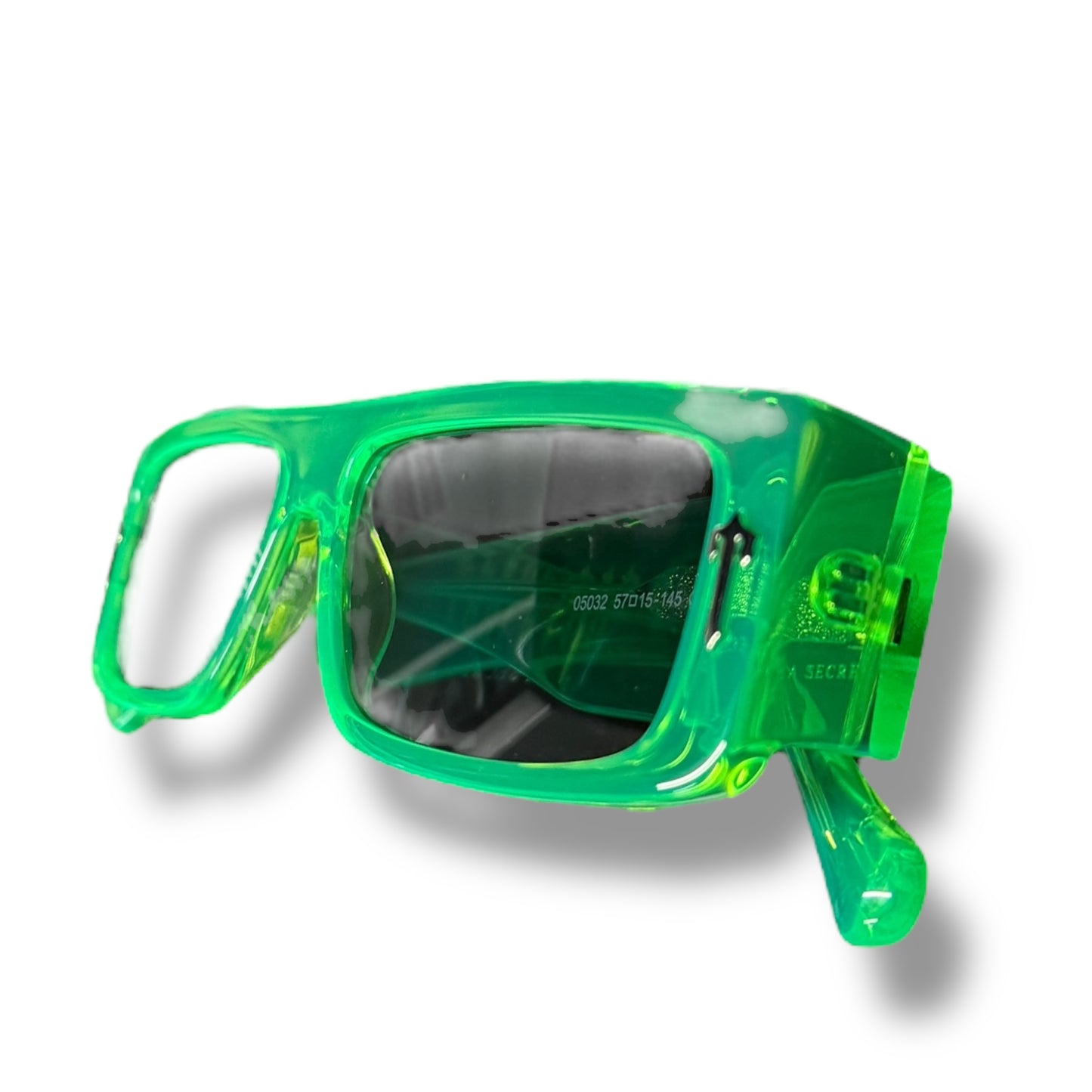 Trapstar Decoded Acetate Sunglasses, Green
