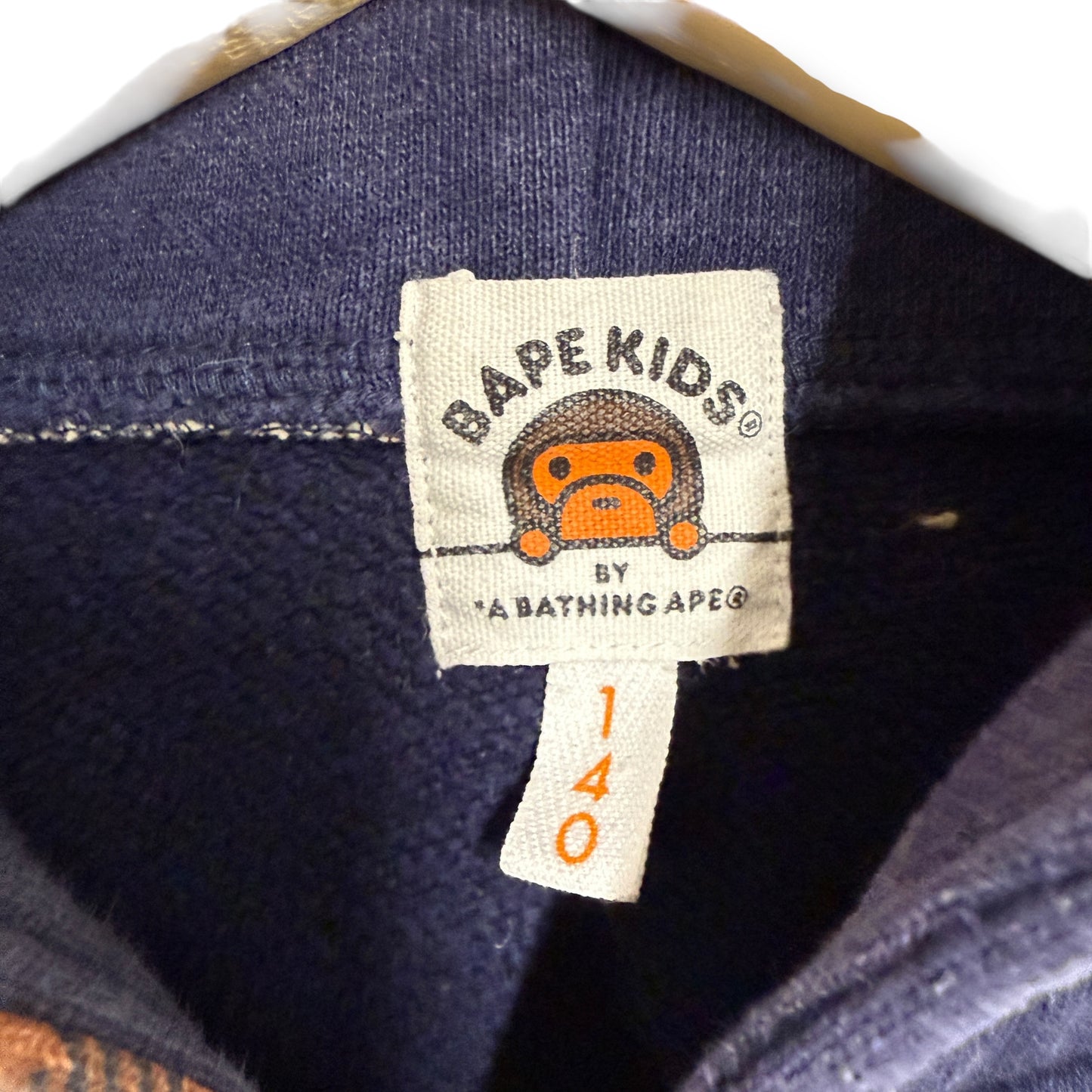 a bathing ape full zip jacket, multi, child 14