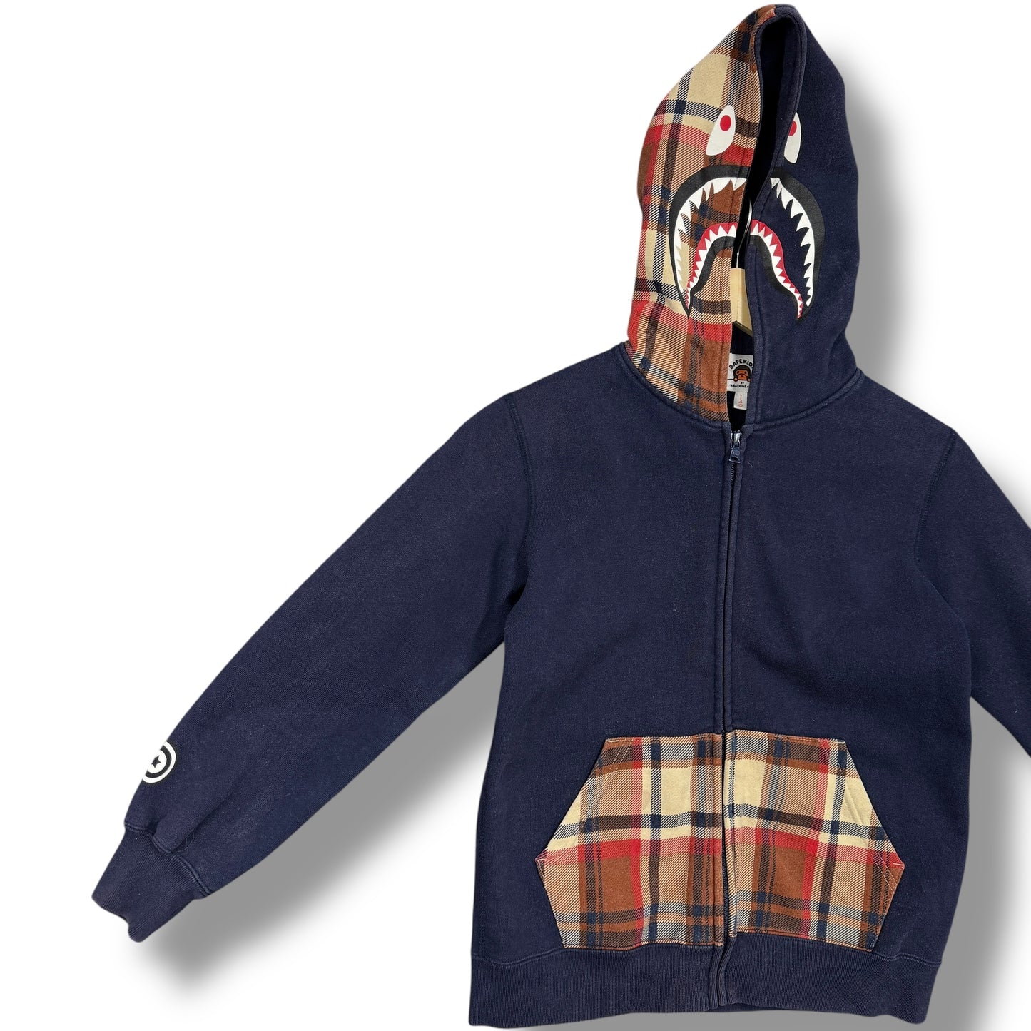 a bathing ape full zip jacket, multi, child 14
