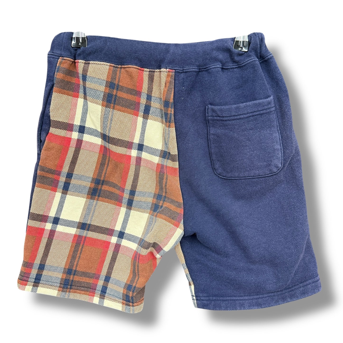 a bathing ape shorts, navy & multi, child 12