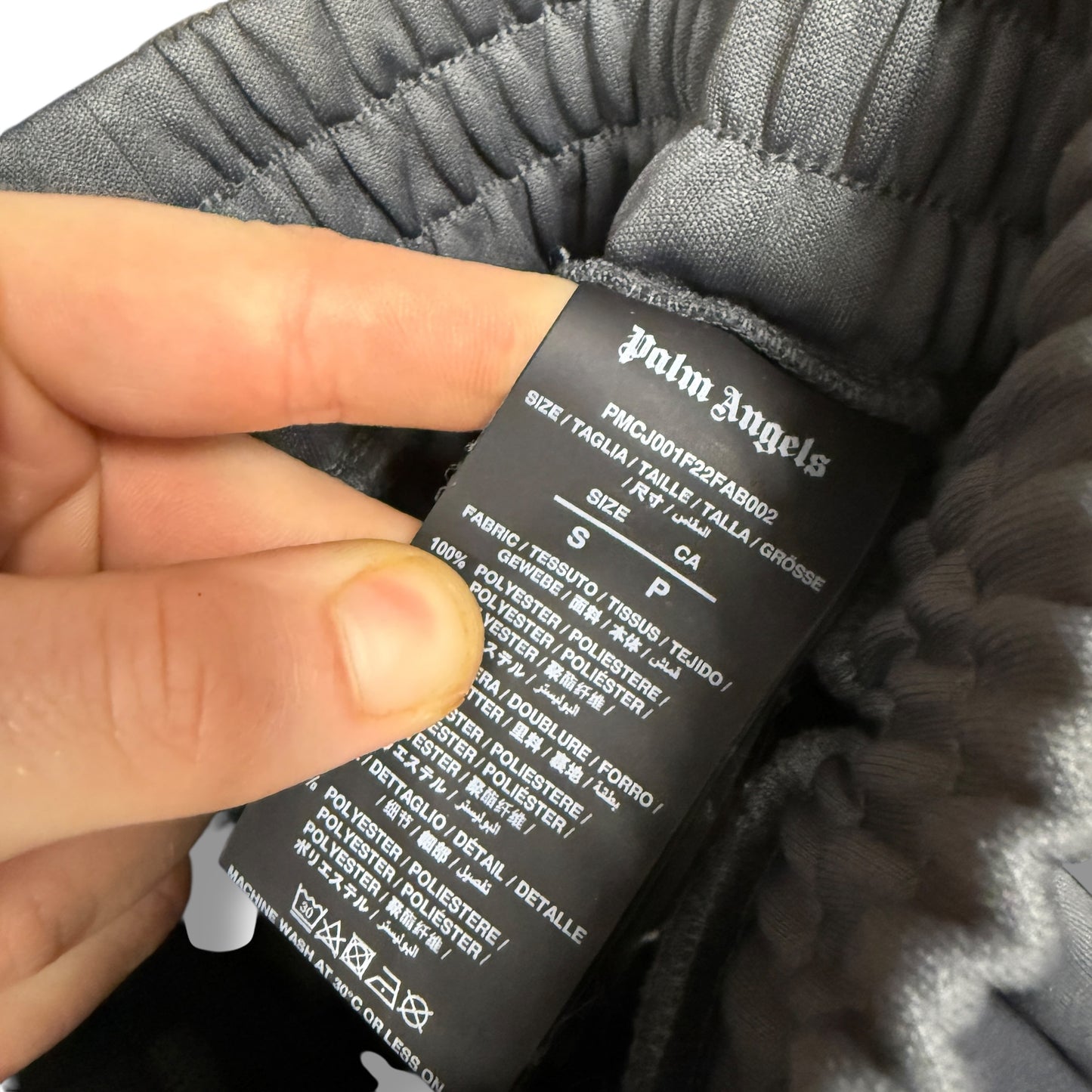 palm angels jogger, small relaxed, grey