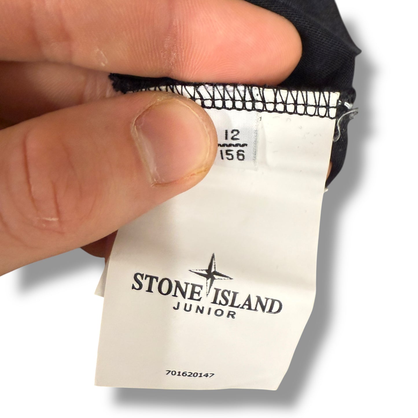 Stone island t-shirt, black, child 12