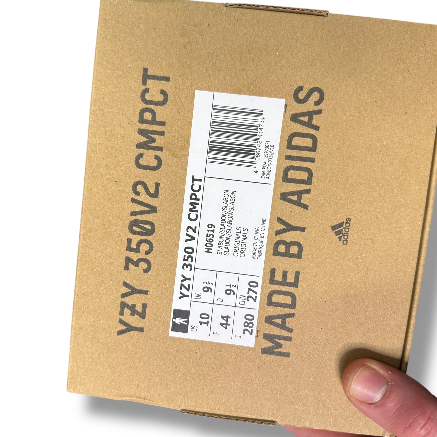 Yeezy 350 v2 compact, "Slabon", Multi, 9.5 UK