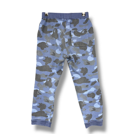 A BATHING APE Joggers, blue, 14 child