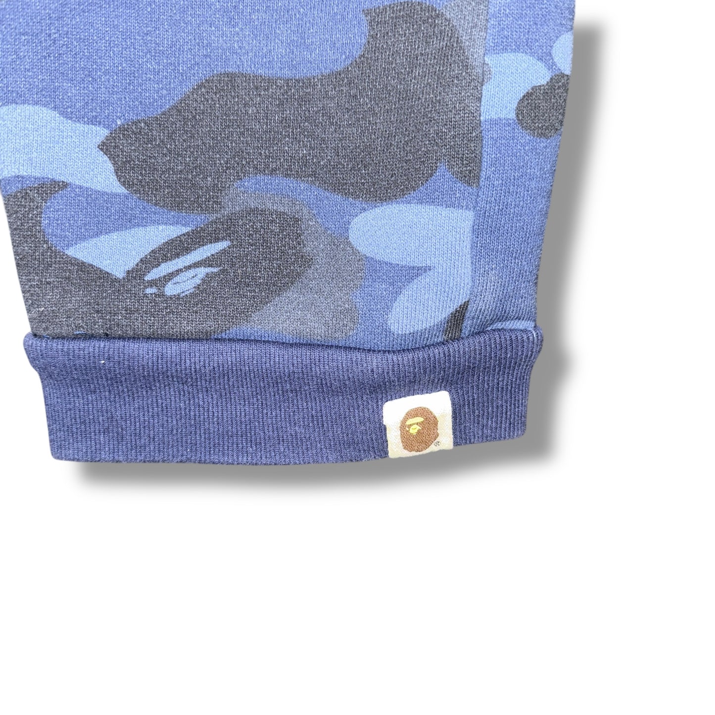 A BATHING APE Joggers, blue, 14 child