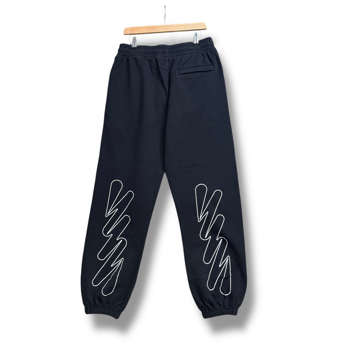 Off-White "diag outline" Joggers, cuffed, medium NEW