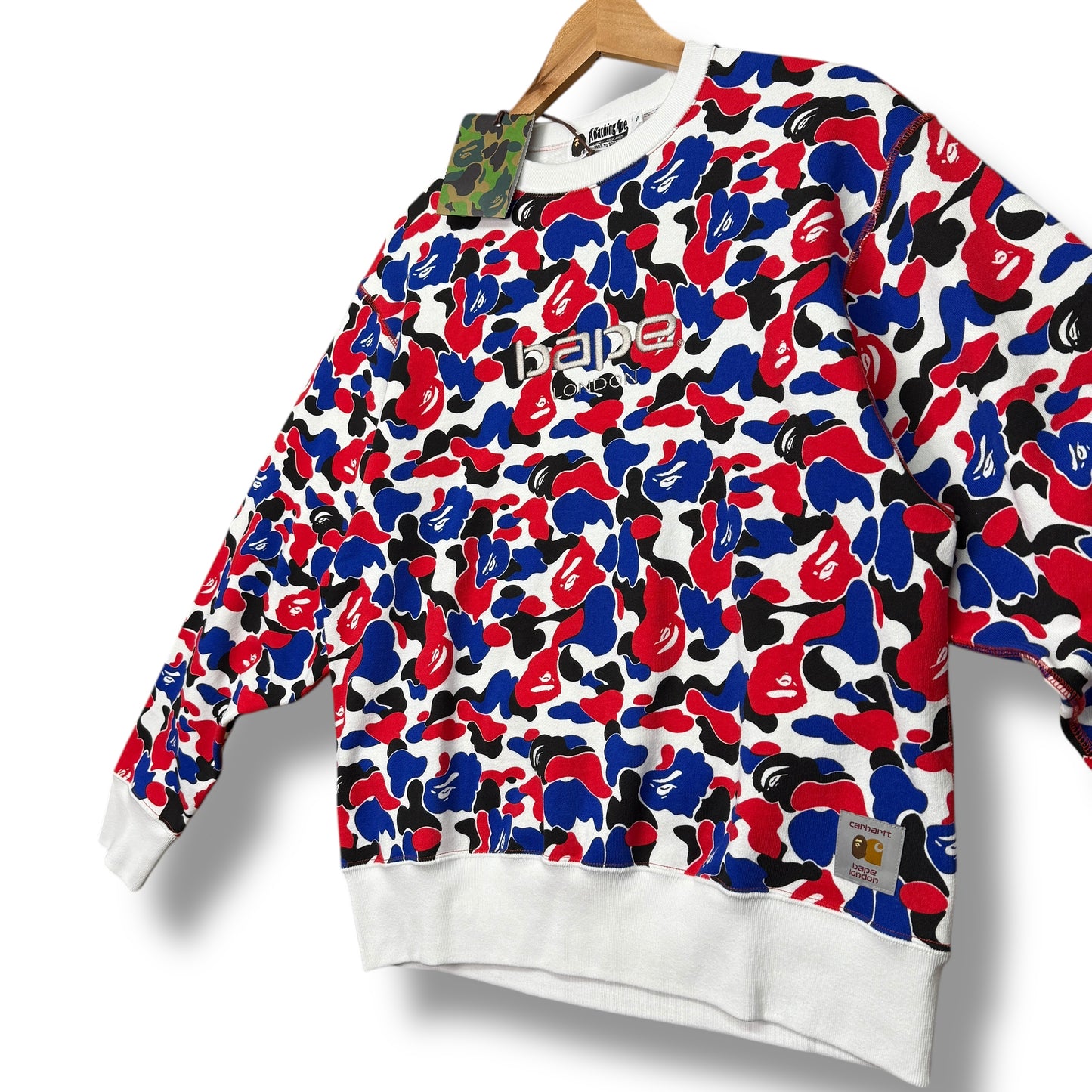 A Bathing Ape x carhartt Jumper, Multi