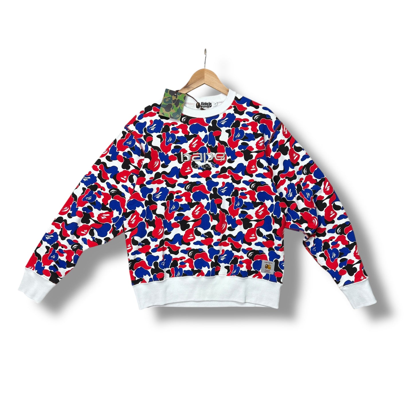 A Bathing Ape x carhartt Jumper, Multi