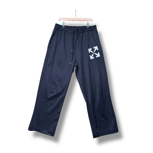 Off White straight leg Joggers, black, small