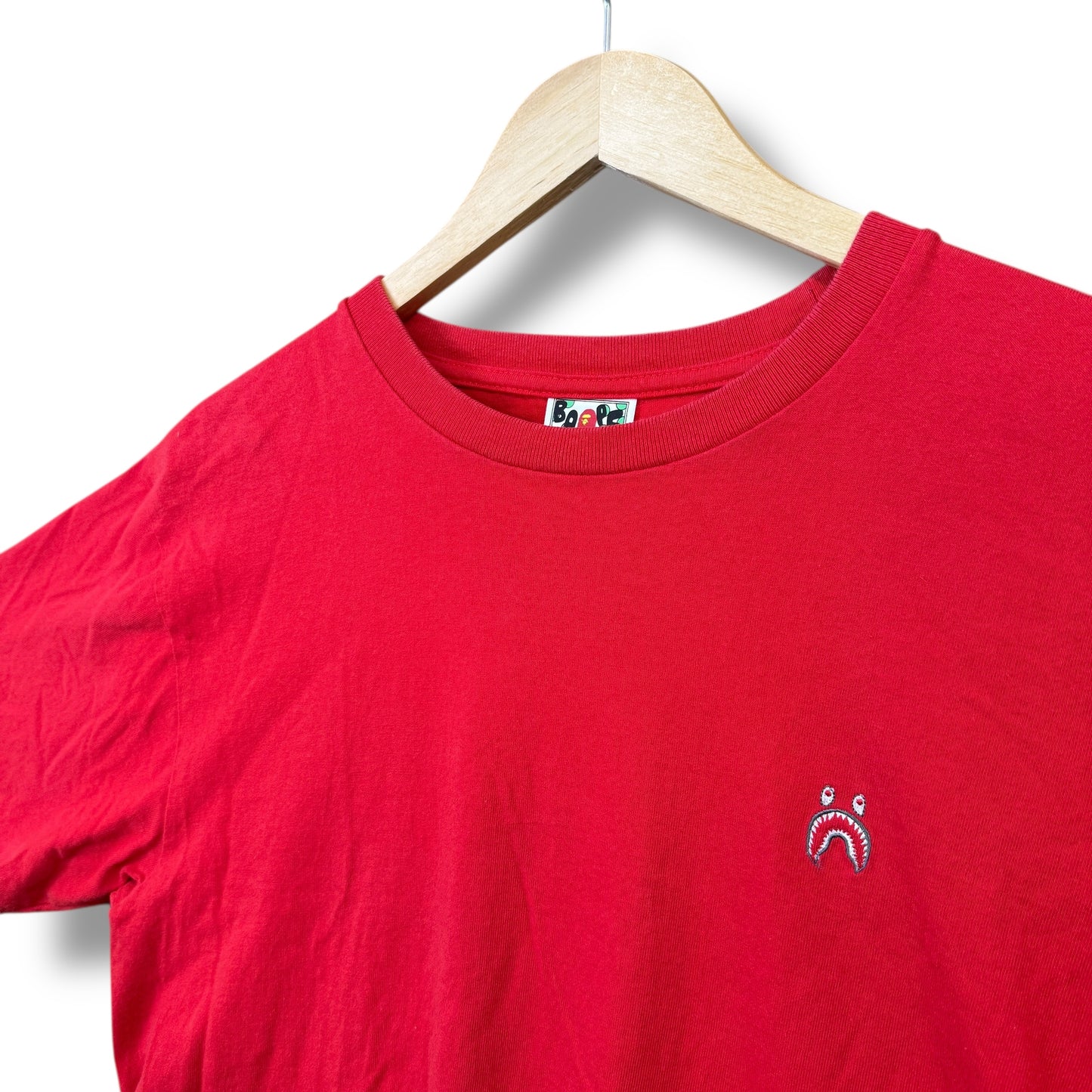 A BATHING APE T-Shirt, red, large