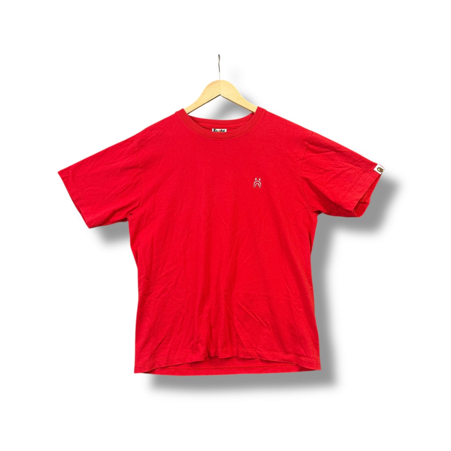 A BATHING APE T-Shirt, red, large