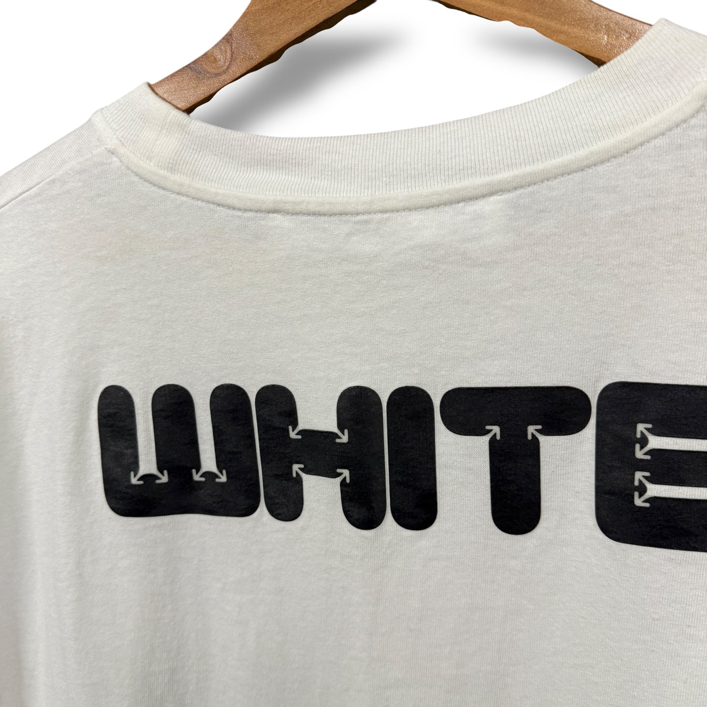 Off-white logo t-shirt, large relaxed