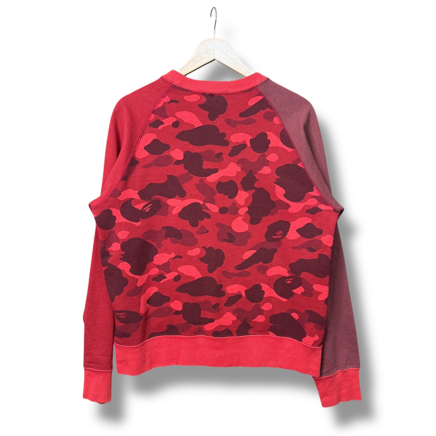 A Bathing Ape Jumper, Red, Front Design, Medium