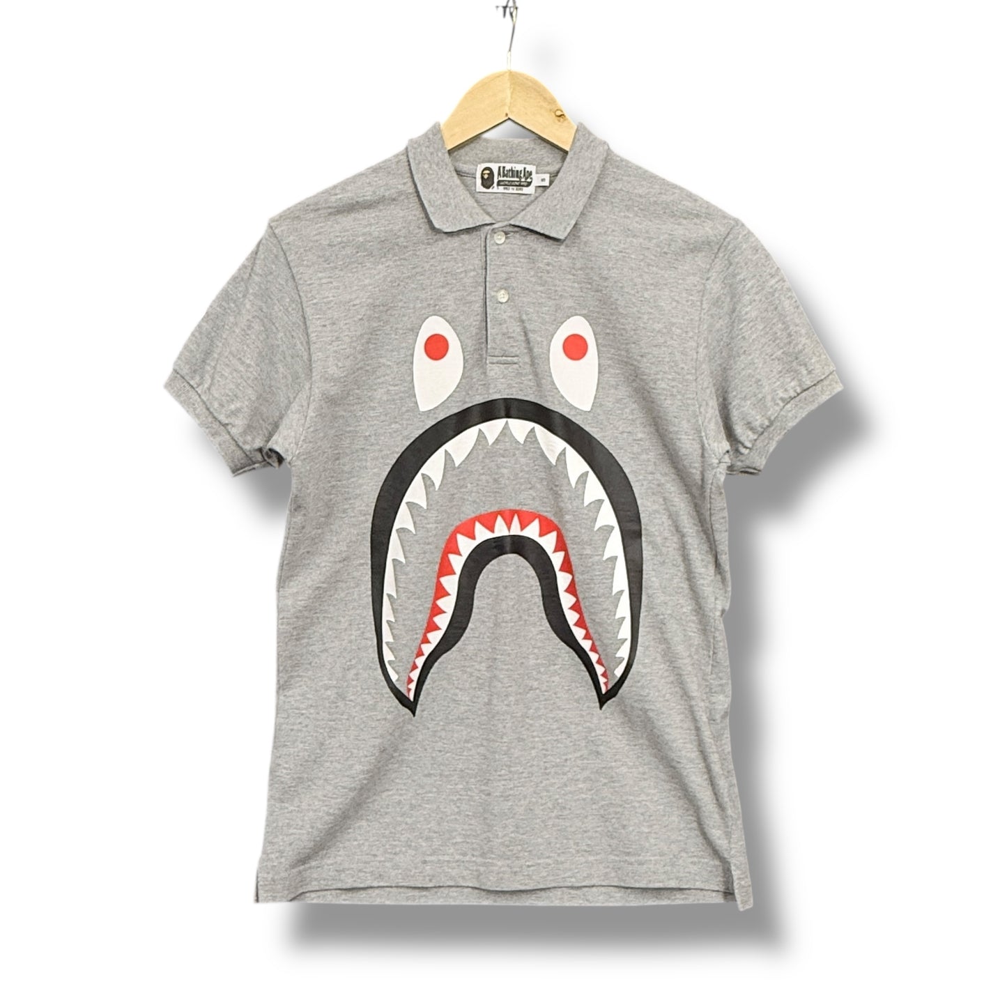 A Bathing Ape Polo Shirt, small, grey