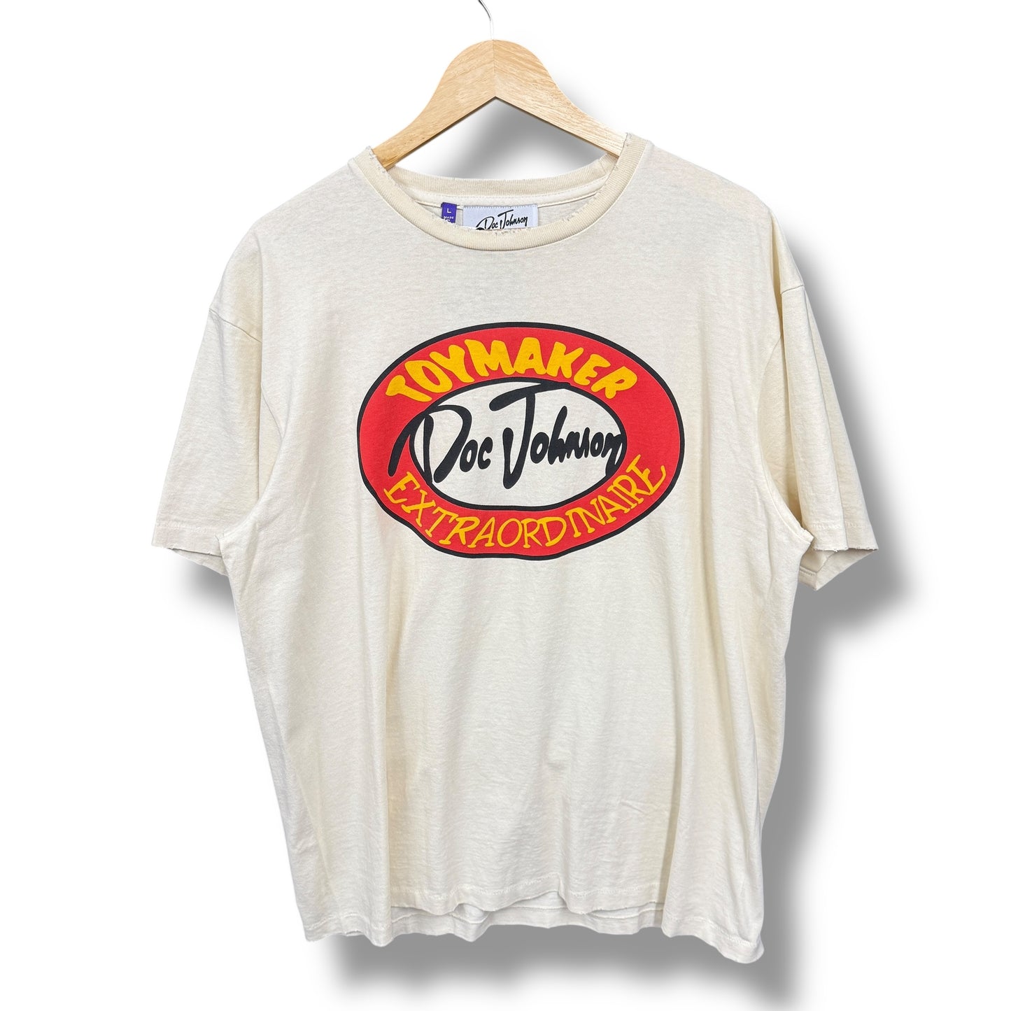 Gallery Dept T-shirt, BNWT oversized large, offwhite
