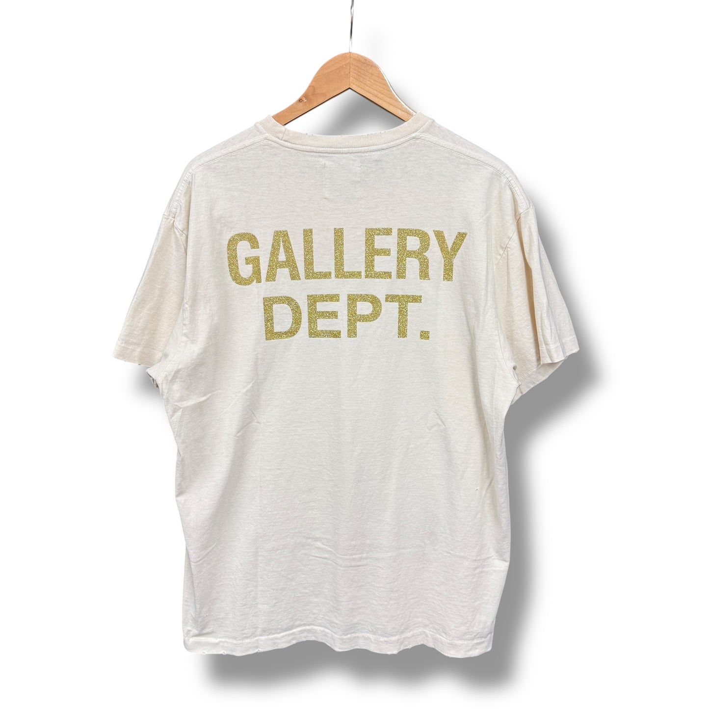 Gallery Dept T-shirt, BNWT oversized large, white