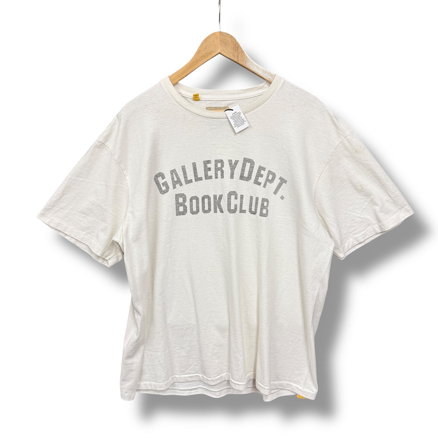 Gallery Dept T-shirt, BNWT oversized large, whote