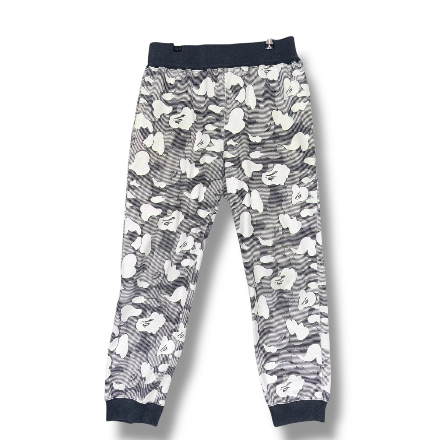 A BATHING APE Joggers, grey, relaxed medium
