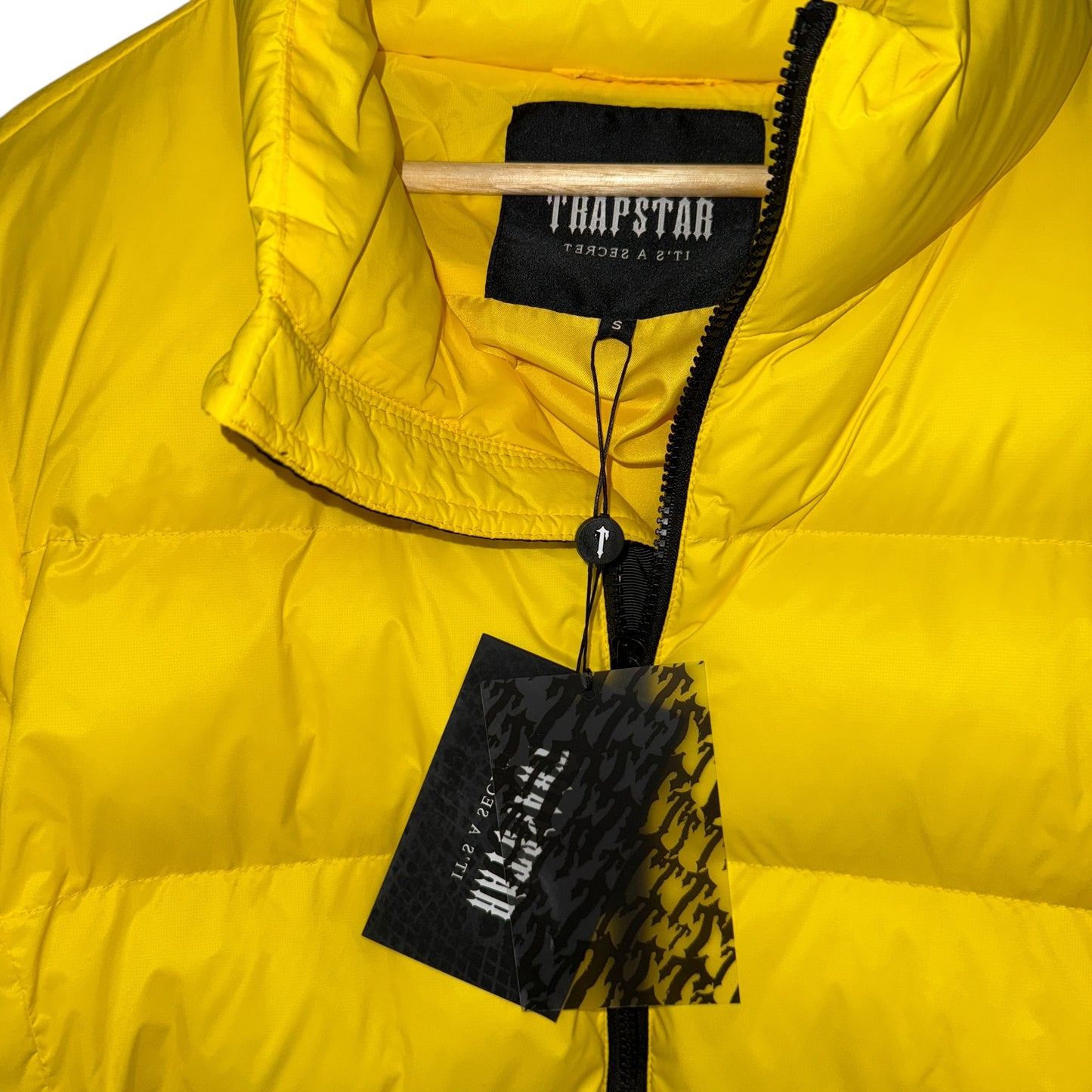Trap star puffer coat, yellow, small