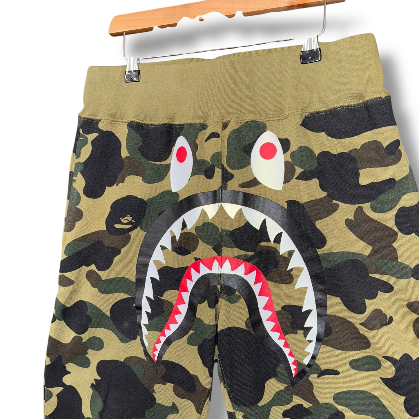 A BATHING APE Joggers, Green, small relaxed