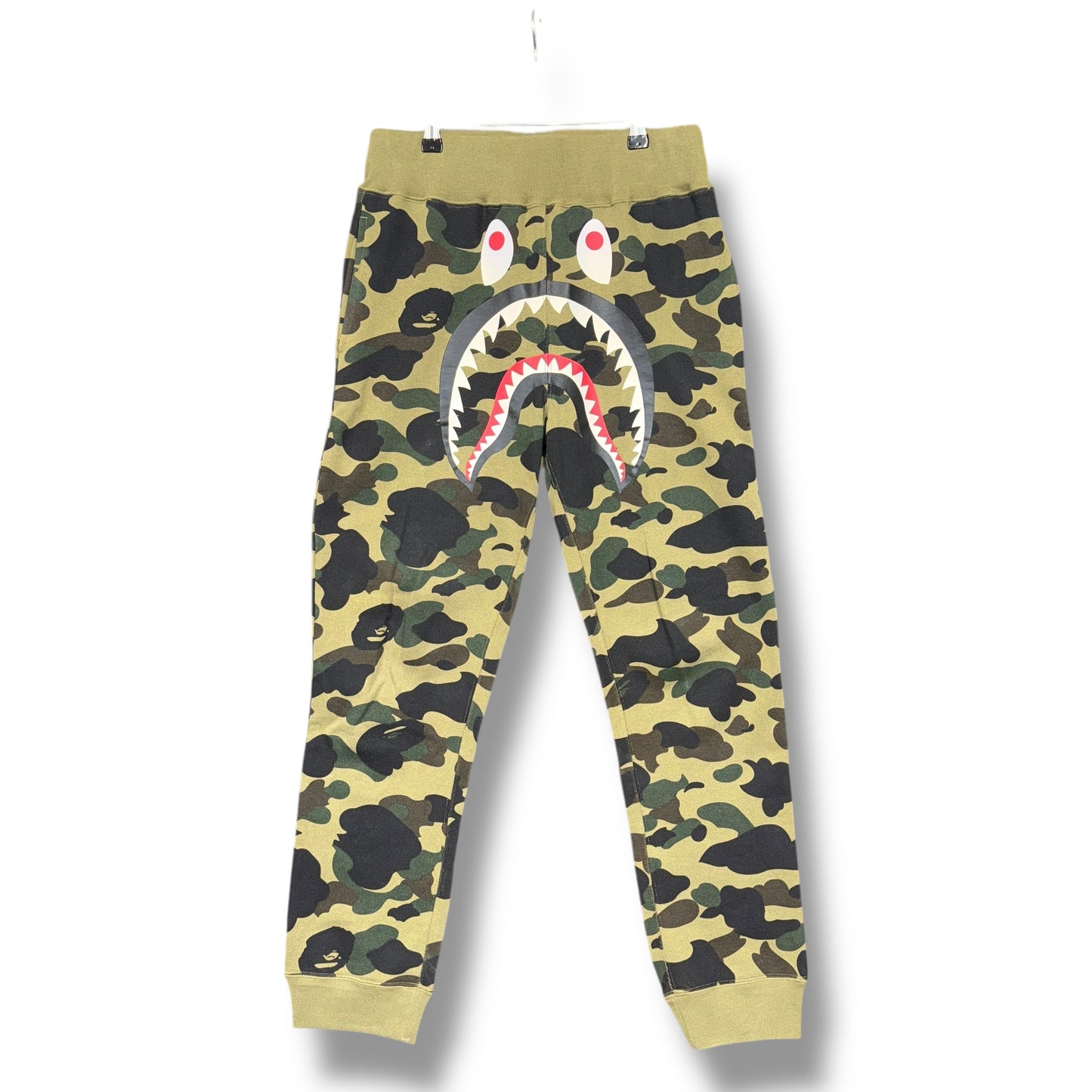 A BATHING APE Joggers, Green, small relaxed