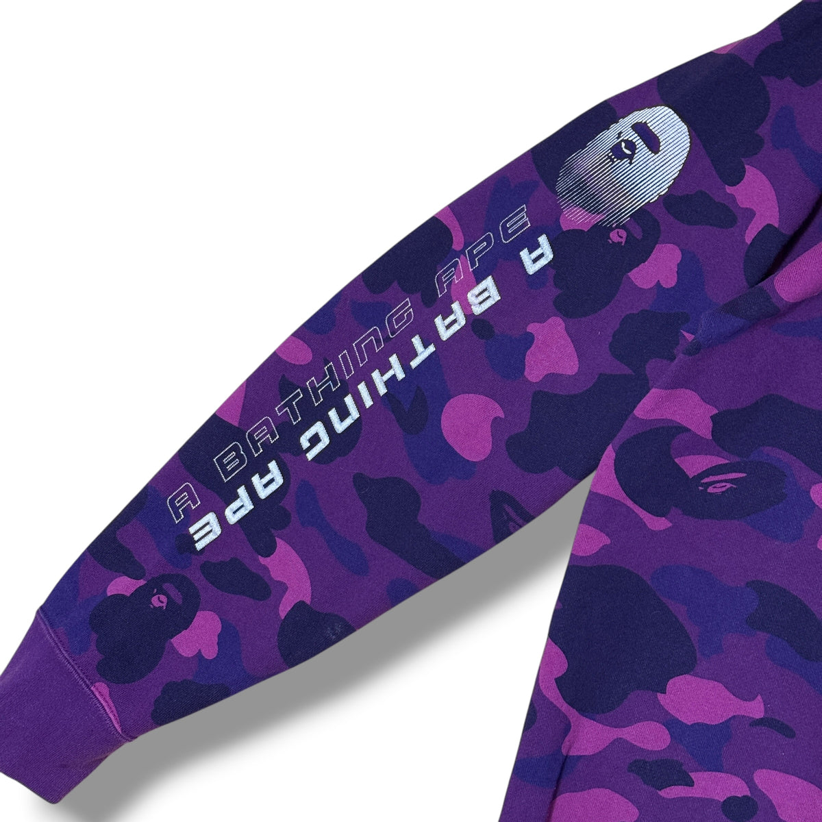 A Bathing Ape Sweatshirt Purple