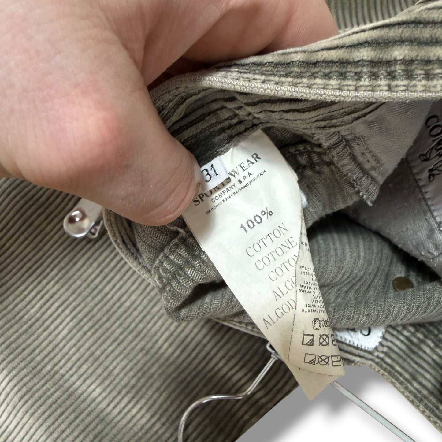 C.p. Company Cargo Pants Grey
