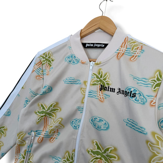 Palm Angels Track Jacket Beige