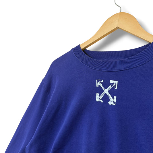 Off-white C/o Virgil Abloh Sweatshirt Blue