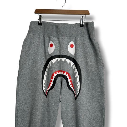 A Bathing Ape Sweatpants Grey Medium