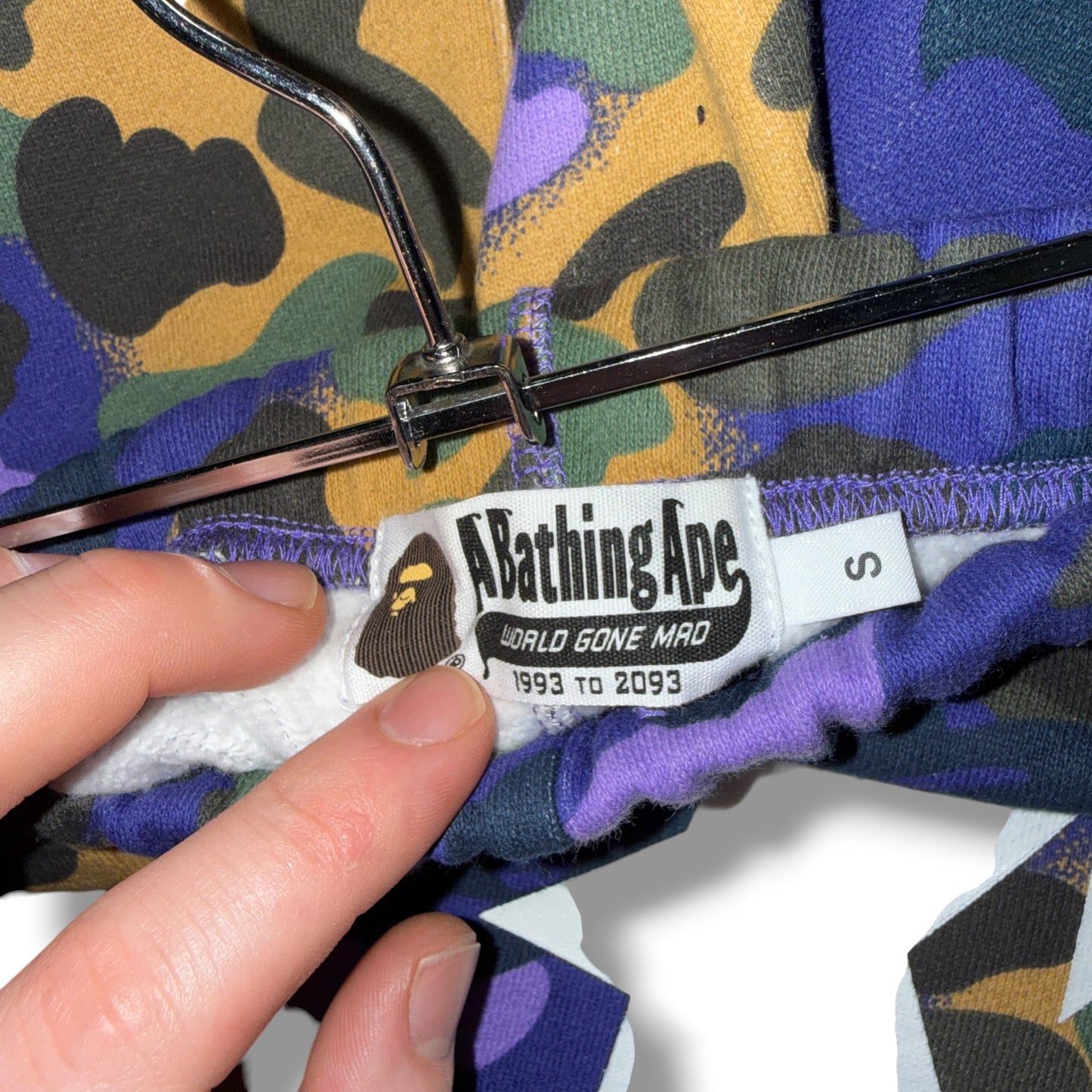 Heron Preston / Bape Track Pants Blue