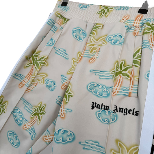 Palm Angels Track Pants White