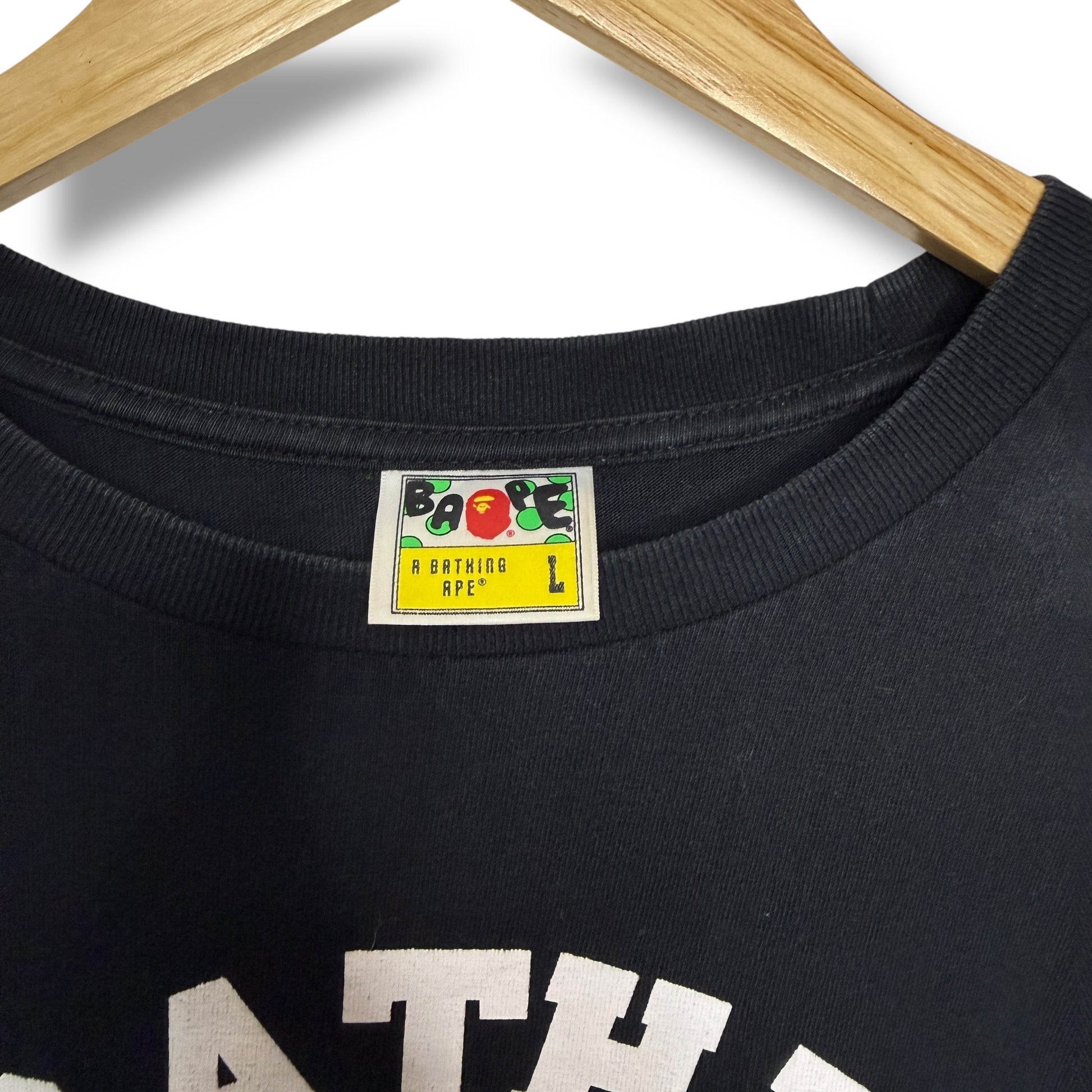 A Bathing Ape (bape) Graphic T-shirt Black