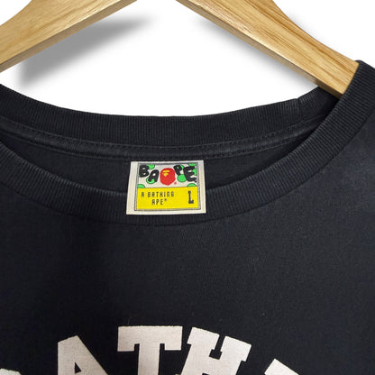 A Bathing Ape (bape) Graphic T-shirt Black