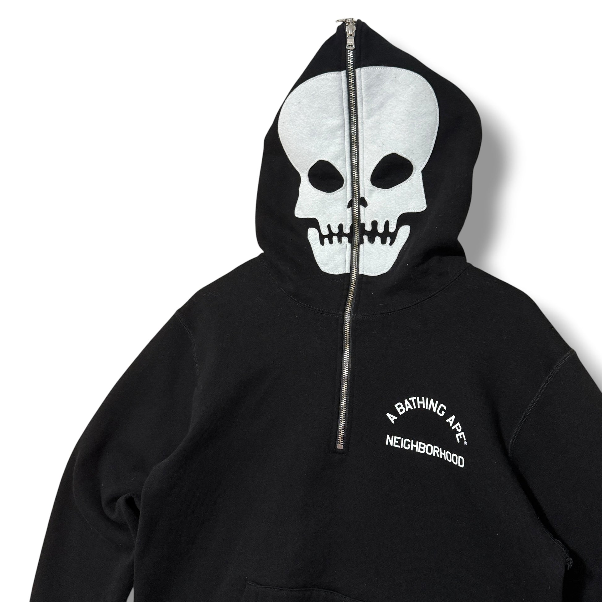 A Bathing Ape / Neighborhood Hoodie Black