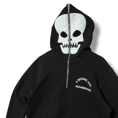 A Bathing Ape / Neighborhood Hoodie Black