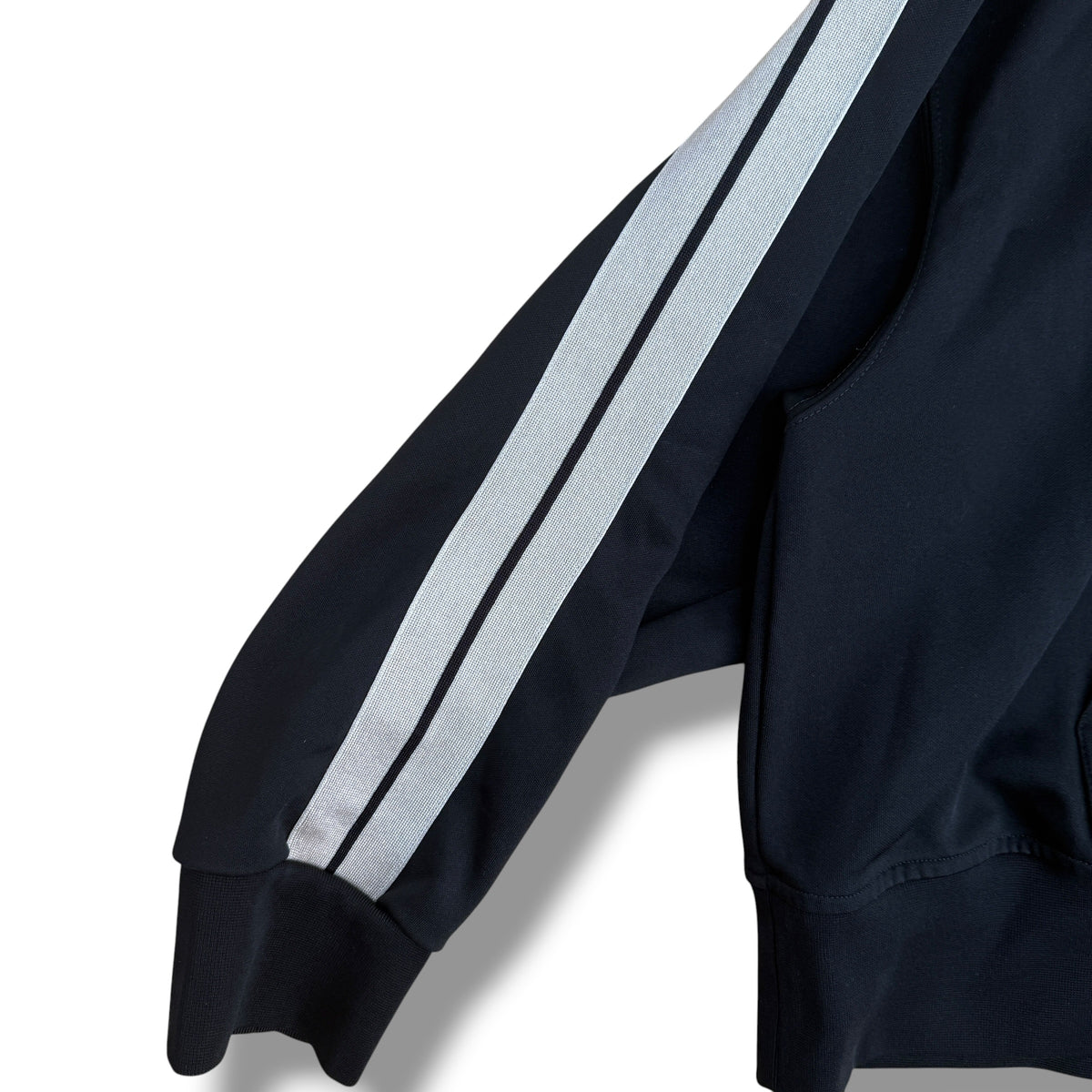 Palm Angels Zip-up Hoodie Black