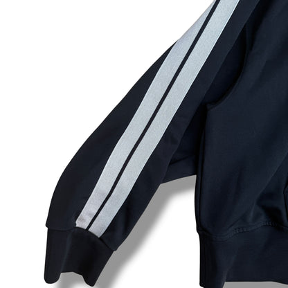Palm Angels Zip-up Hoodie Black