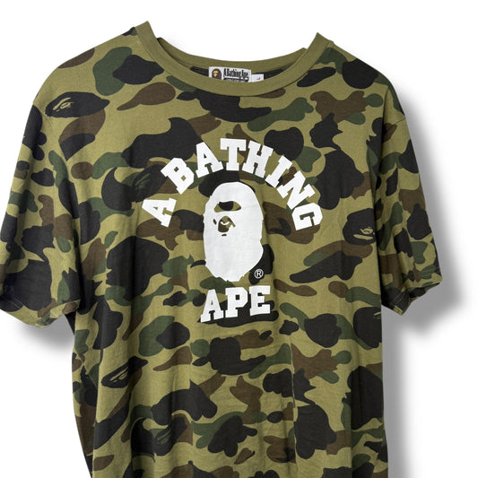 A Bathing Ape Graphic T-shirt Green
