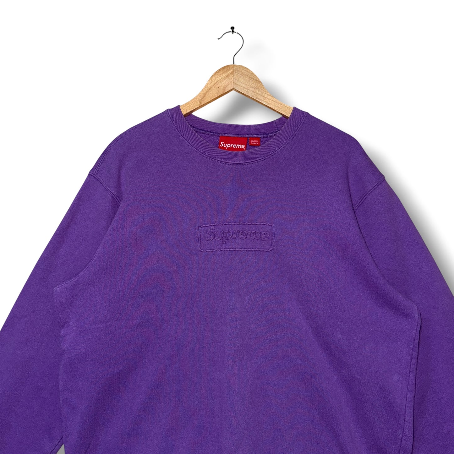 Supreme Sweatshirt Purple