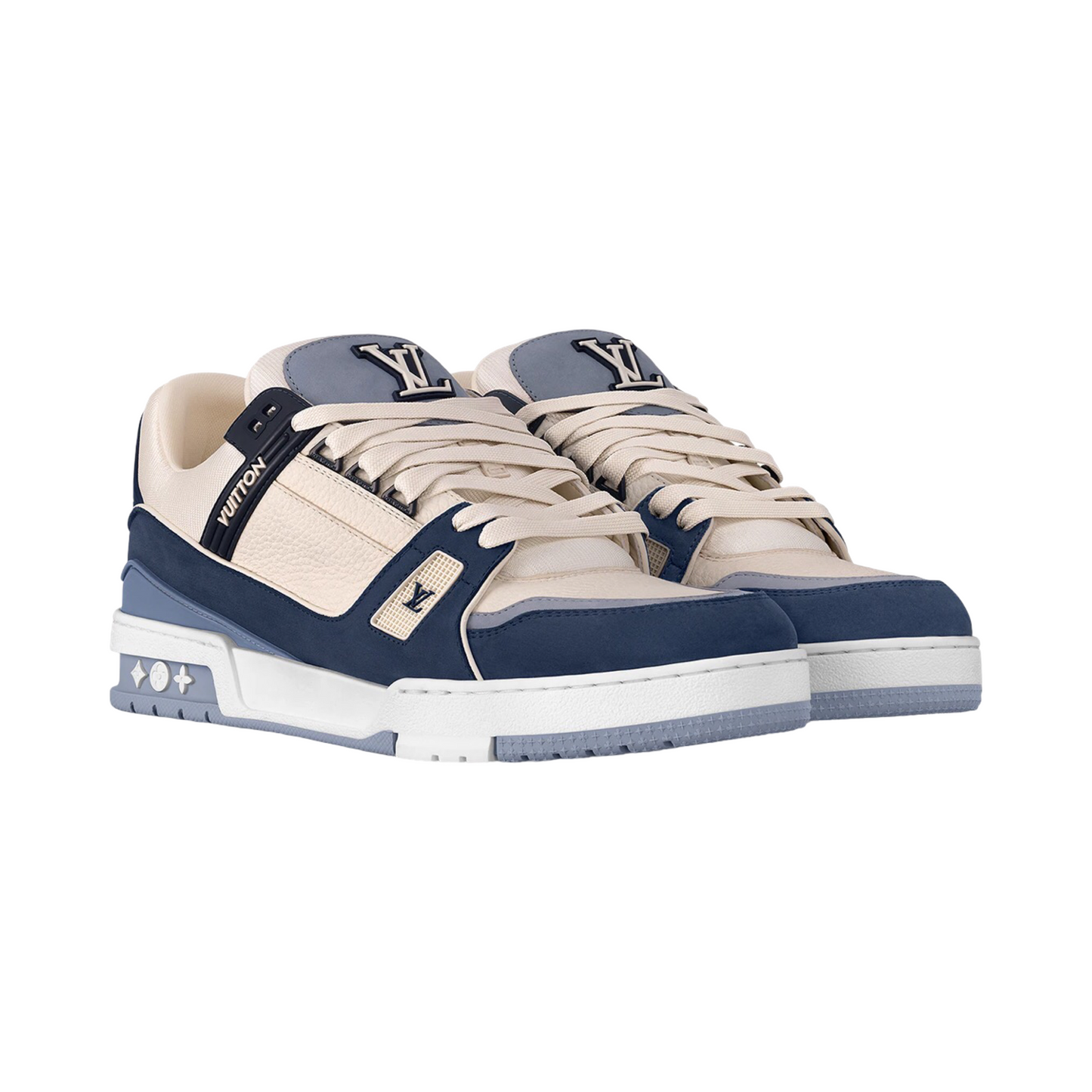 Louis Vuitton Low Trainers Navy