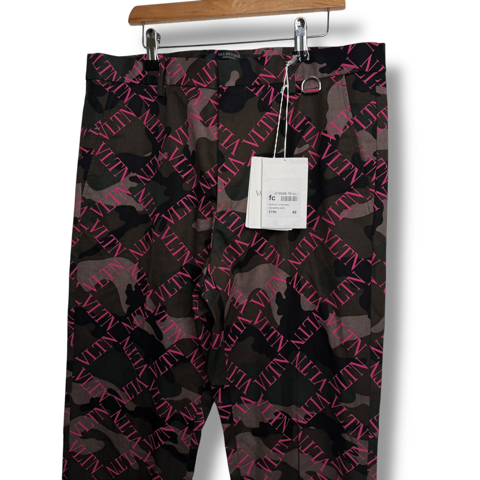 Valentino Cargo Pants Green